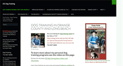 Desktop Screenshot of ocdogtraining.com